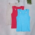thumbnail image 2 of YunPes 3 Pack Boys Tank Tops Kids Ribbed Sleeveless Athletic T Shirts Basic Tops Crewneck Undershirts Youth Casual Workout T-Shirt, 2 of 8