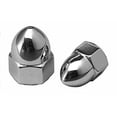 thumbnail image 2 of Cy-Chrome MPB106 Alloy Steel High Crown Acorn Nuts, 5/16"-24, Chrome (Pack of 10), 2 of 2