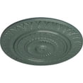 thumbnail image 3 of Ekena Millwork 26 5/8"OD x 2 1/4"P Christopher Ceiling Medallion, Hand-Painted Cloud Burst, 3 of 5