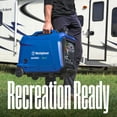 thumbnail image 2 of Westinghouse 4000 Peak Watt Dual Fuel Portable Inverter Generator, RV Ready, Remote Start with CO Sensor, 2 of 11