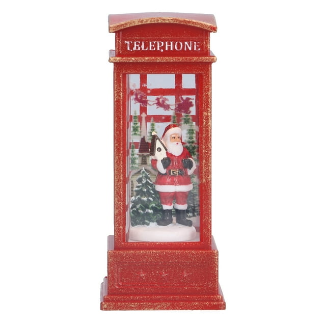 Lantern Christmas Decorative Lantern Christmas Table Night Light Lighted Snow Globe Lantern
