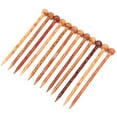 thumbnail image 2 of Abastado 12 Piezas Palo para el Cabello DIY Retro Impreso Madera Estilo Popular Elegante Temperamental Decoraciones para Damas, 2 of 8