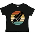 thumbnail image 3 of Inktastic Space Rocket Retro Sunset Boys or Girls Toddler T-Shirt, 3 of 5