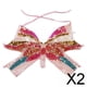 thumbnail image 1 of Top corto con lentejuelas,Top corto con lentejuelas brillantes para mujer con diseño de mariposa,Sujetador tipo camiseta sin mangas con escote bajo y tirantes tipo tubo,Trajes de danza del, 1 of 8
