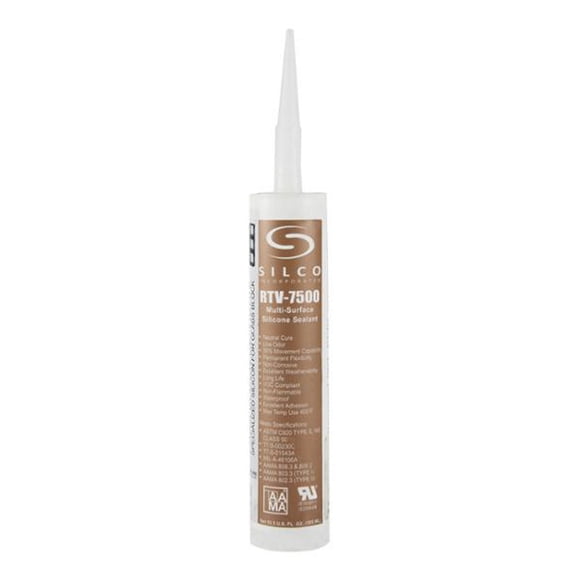 silicón especializado para block de vidrio blanco 305 ml