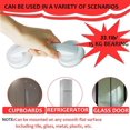 thumbnail image 2 of Super Power Suction Cup Handle, Helper Grip Handrail Puller for Bathroom, Shower, Cabinet, Mini Fridge (White)，JUN, 2 of 5