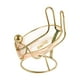 thumbnail image 5 of Estante de jabón perfecl de drenaje automático con Marco de hierro Bandeja de soporte de jabón soporte de Caja de jabón Jabonera desmontable Rosado, 5 of 8
