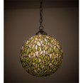 thumbnail image 1 of Meyda 172428 Pendentif Boule de Gui de 12 Pouces&44; Zaz 59 Blanc, 1 of 1