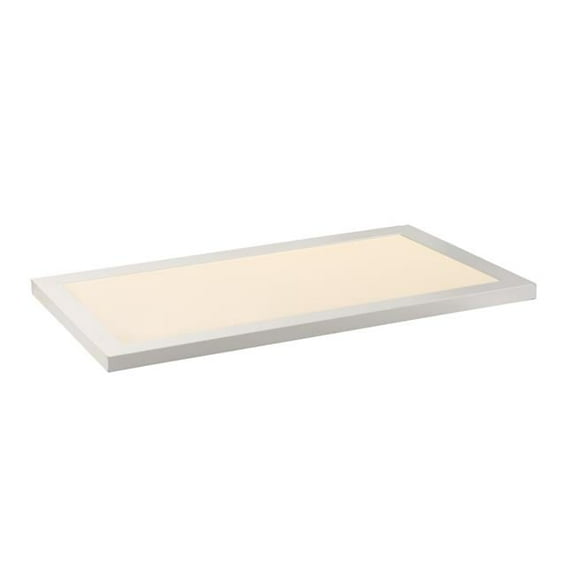 12 x 24 in. Sky Panel LED 4000K Flush Mount, White