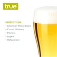 thumbnail image 5 of True Wheat Beer Glasses, Large Pilsner Drinking Glasses, 23 oz Set of 4, 5 of 7