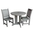 thumbnail image 6 of Highwood's 36" Round 3-pc Lehigh Dining Set - Dining Height, Outdoor, Eco-friendly, Synthetic Wood, 6 of 9