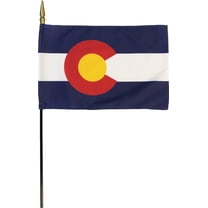 Colorado - 8"X12" Stick Flag