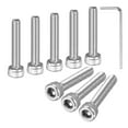 thumbnail image 1 of Uxcell 50-Pack M3 x 16mm Hex Socket Head Cap Screws Bolts, 304 Stainless Steel Machine Bolt Full Thread Precision Fasteners, 1 of 7