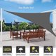 thumbnail image 4 of Sombrilla Triangular Sombrilla Con 95 % De Bloqueo Toldo Para Patio, Jardín Y Actividades Al Aire Libre Con Kit De Fijación, 4 of 4