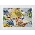 thumbnail image 1 of Flaherty, Dennis 24x17 White Modern Wood Framed Museum Art Print Titled - Montage mix of European paper and coin currency, 1 of 4