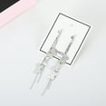 thumbnail image 4 of BKBP a Bunch Of Super Fairy Earrings Long Tassel Butterfly Earrings Female Temperament Thin Face Earrings Woman, 4 of 9