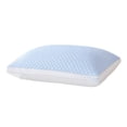 thumbnail image 3 of Soft Supportive Bedroom Pillow, Memory Foam Cooling Pillow, Cooling Sleep Pillow, Side Sleeper Back Sleeper Stomach Sleeper Pillow, 29X19 Inch Medium Profile Blue Pillow with, 3 of 5