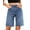 !Blue, variant on FUNUONY Bermuda Shorts for Women High Waisted Classic Casual Long Jean Shorts Stretchy Denim Jorts with Pockets Classic Casual Long Jean Shorts Stretchy Denim Jorts with Pockets