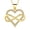 Gold, variant on 925 Sterling Silver Plated Infinity Love Heart Necklace Cubic Zirconia Women's Necklace Anniversary Valentine's Day Jewelry Gifts for Girlfrind Wife Mom