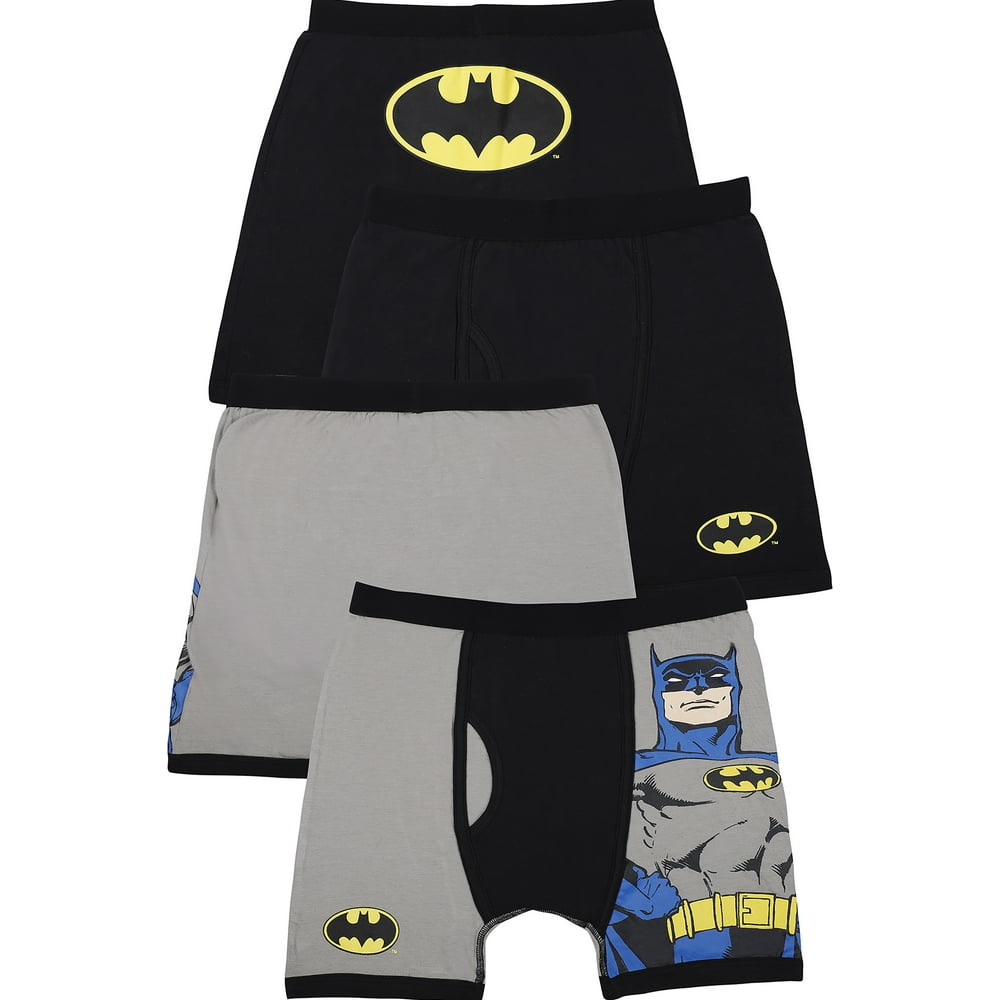 Batman DC Comics 'Batman Superhero Underwear' Stripe Multipack Boxer Briefs