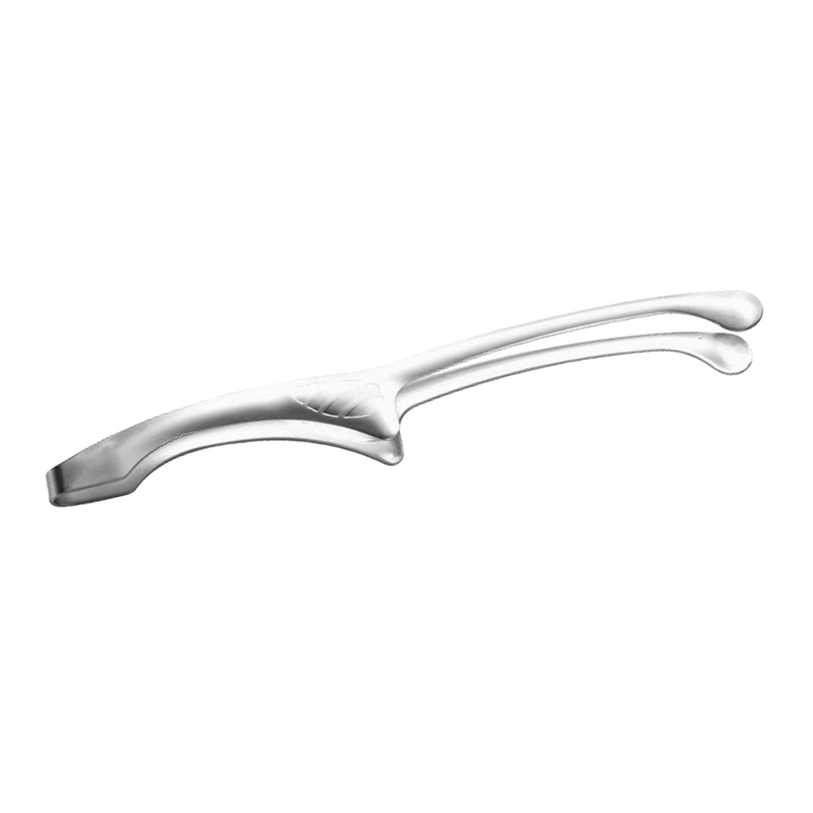 Stainless Steel Non-slip Clip Food Tong Heat-Resistant Handle Bread Clamp CB 