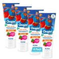 thumbnail image 1 of Pasta de dientes Orajel Kids Superman anticaries 125 ml, paquete de 4, 1 of 8