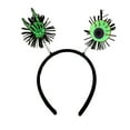 thumbnail image 2 of Zhourta Halloween Luminous Hair Bands Dress Up Hair Accessories Ghost Festival Party Ambiance Decorations Glowing Skeleton Bats Headband, 2 of 6