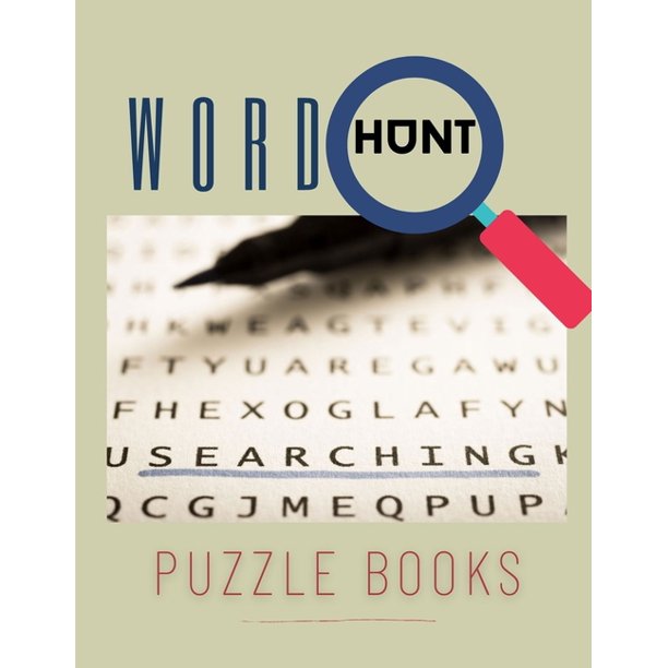 Word Hunt Puzzle Books Brain Exercises For Dementia Adults Page A Day Calendar Puzzle Riddles And