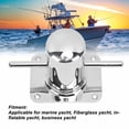 thumbnail image 3 of Bolardo De Punta Cruzada, Bolardo De Amarre De Acero Inoxidable 316 Resistente A La Corrosión De 4 Piezas Para Yates Marinos, 3 of 7