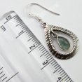thumbnail image 3 of SilverStarJewel 925 Sterling Silver Natural Apatite Semi Precious Gemstone Art Earrings 3.7 CM, 3 of 3