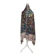 thumbnail image 3 of Black Modal Scarf in the Iconic Abstract print., 3 of 4