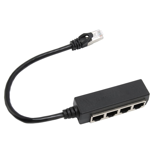 Divisor de cable Ethernet, cable divisor Ethernet RJ45, cable divisor Ethernet R, adaptador divisor, el mejor de su clase