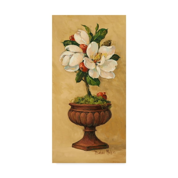 Trademark Fine Art ' Magnolia Topiary' Canvas Art by Barbara Mock