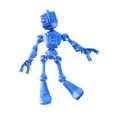 thumbnail image 5 of Halloween Decor Gradient Skeleton, Porch Garden Outdoor Decor, 7.4 in, 5 of 5