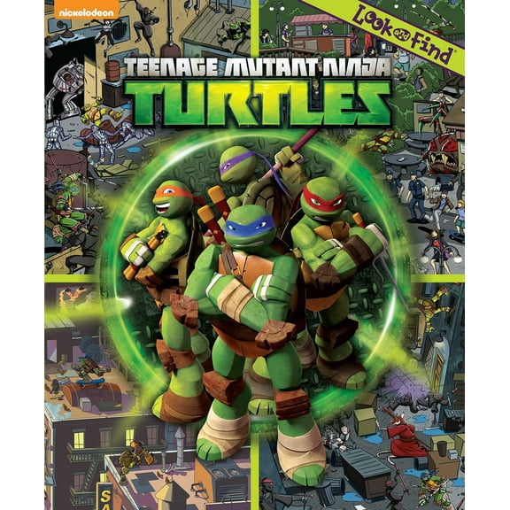Pre-Owned Nickelodeon - Teenage Mutant Ninja Turtles Look and Find - PI Kids (Hardcover) 1450819729 9781450819725