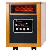 Dr Infrared Heater Portable Space Heater, Original, 1500-Watt, Cherry (Pack of 1)