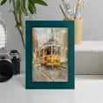 thumbnail image 5 of Day Trolley II - Framed Print w/glass - Ocean Blue, 5 of 8