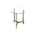 thumbnail image 2 of Inmod Reese Glass Side Table, 2 of 4