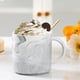 thumbnail image 2 of Billuyoard Marmoleado taza de café cuchara agua cerámica desayuno jugo té de la leche mango taza cocina regalo de negocios accesorios para Juegos de servir café y té, 2 of 6