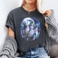 thumbnail image 2 of Unisex Three Pigeon Retro Graphic T-Shirt, Sizes S-5XL, Tbun, 2 of 5