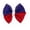 Multicolor C, variant on 4th Of July Patriotic Flag Bow Hair Clip, Independence Day Side Hair Accessory, Quality Ribbon With Secure Clip, Lightweight Comfortable for All Day Wear