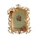 thumbnail image 3 of Marco de foto pantalla marco de marco florido decoración de regalo de regalo rectángulo pantalla halter de dormitorio marco antiguo antiguo, 3 of 9