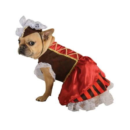 Pirate Buccaneer Caribbean Girl Pet Dog Cat Halloween Costume