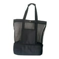 thumbnail image 4 of Bolsa de Playa Salvador con Refrigerador Aislado Negro, 4 of 10