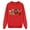 Red, variant on Girls Sweatshirts Crew Neck Trendy Long Sleeve Sun Shirts Embroidered Pullover Athletic Tops Back To School Outfit Fall Casual Clothes
