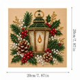 thumbnail image 4 of Christmas Pearl Art Kits for Adults Pearl Diamond Art Diy Kits DIY Pearl Painting Kit for Beginners,7.87x7.87 Inch Gemstone Diamond Dots Beads Handmade Hanging Painting Kit for Home Wall Decor, 4 of 5