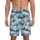 thumbnail image 1 of Balery Sea Marine And Lighthouse Pantalones cortos de pijama de punto de algodón para hombre con cinturilla y bolsillos-3X-Large, 1 of 6