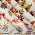 thumbnail image 3 of Nappe Feuilles d'Érable d'Automne Ronde 60 Pouces Récolte d'Automne Décorative Saisonnière Lavable Réutilisable Housse de Table pour Fête Pique-Nique Cuisine Salle à Manger, 3 of 7