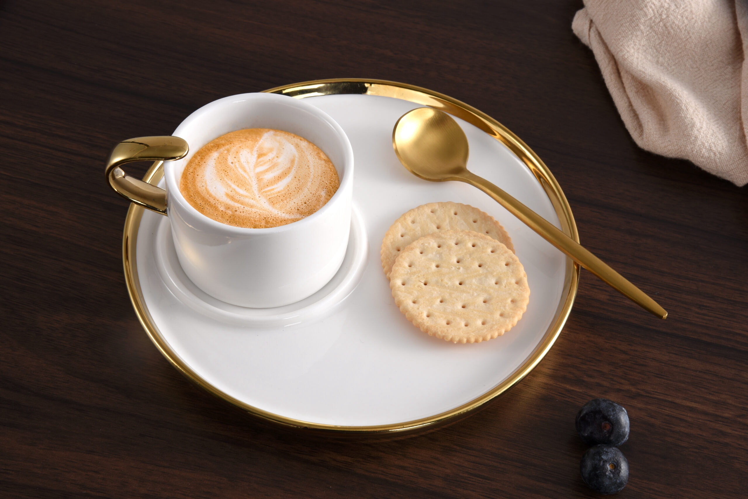 Pampa Bay for Coffee Lovers Espresso Cup and Plate