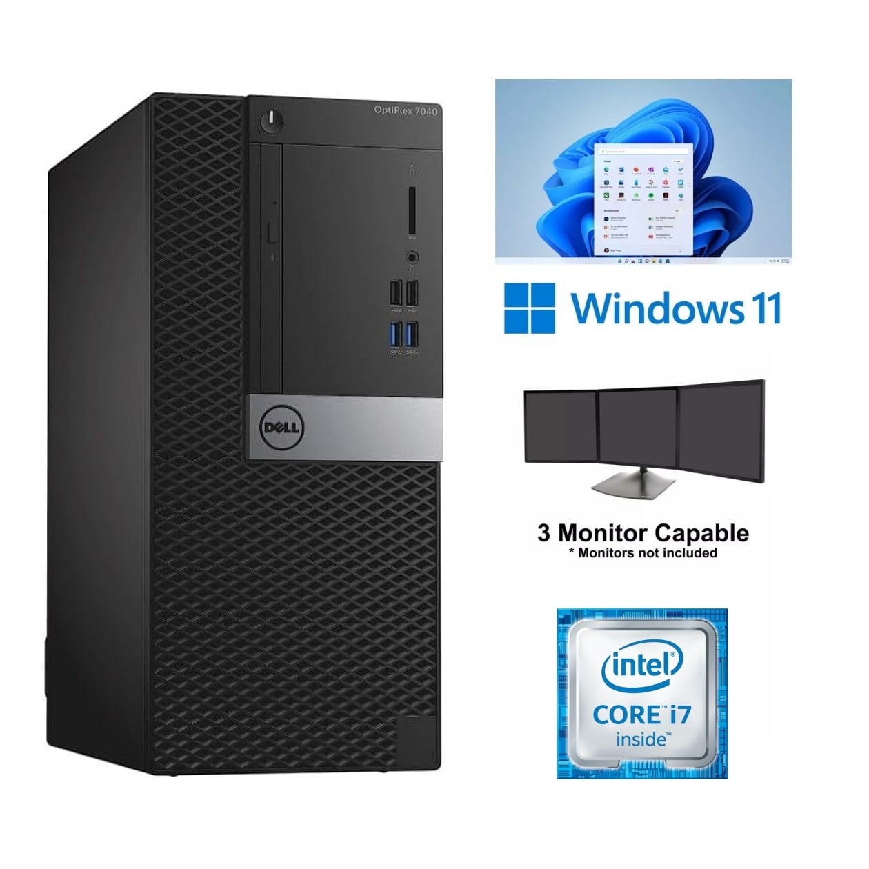 Dell OptiPlex 780 MT Desktop Computer, Restored Windows XP